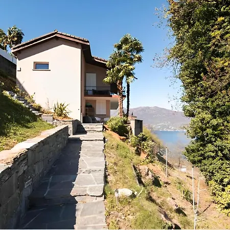 Casa Amare - Einzeln Stehendes Haus Mit Spektakulaerer Aussicht Σπίτι διακοπών Gambarogno